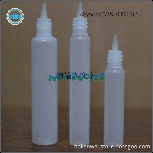 30ml bottle dropper unicorn bottle 30ml plastic pe bottle from hebei kenwei for essential oil e liquid